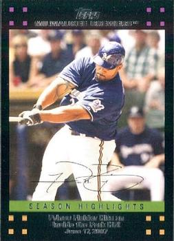2007 Topps Updates & Highlights #UH207 Prince Fielder Front