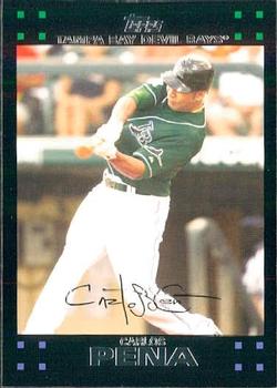 2007 Topps Updates & Highlights #UH91 Carlos Pena Front