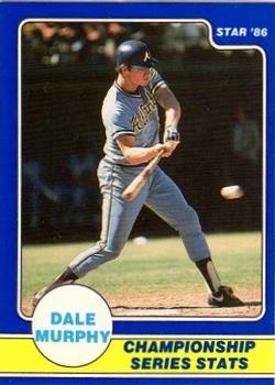 1986 Star Dale Murphy - Separated #4 Dale Murphy Front