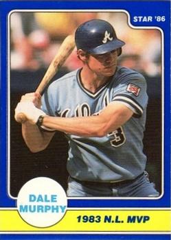 1986 Star Dale Murphy - Separated #8 Dale Murphy Front