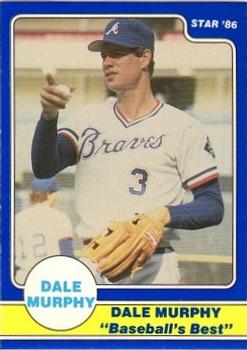 1986 Star Dale Murphy - Separated #NNO Dale Murphy Front