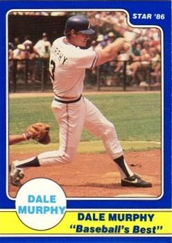 1986 Star Dale Murphy - Separated #NNO Dale Murphy Front