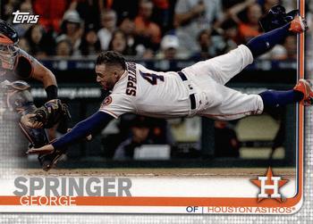 2019 Topps Houston Astros #HA-4 George Springer Front