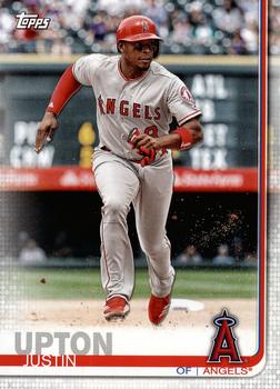 2019 Topps Los Angeles Angels #A-4 Justin Upton Front