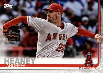 2019 Topps Los Angeles Angels #A-8 Andrew Heaney Front