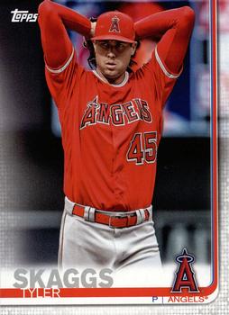 2019 Topps Los Angeles Angels #A-9 Tyler Skaggs Front