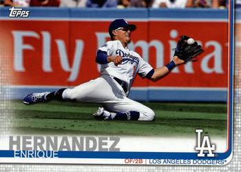 2019 Topps Los Angeles Dodgers #LD-8 Enrique Hernandez Front