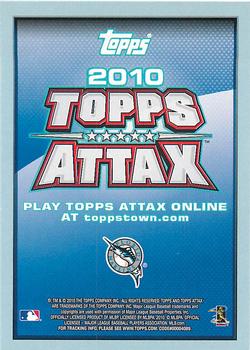 2010 Topps Attax - Code Cards #NNO Hanley Ramirez Back