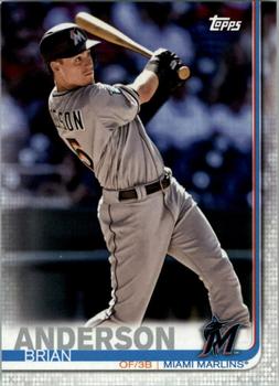 2019 Topps Miami Marlins #MM-2 Brian Anderson Front