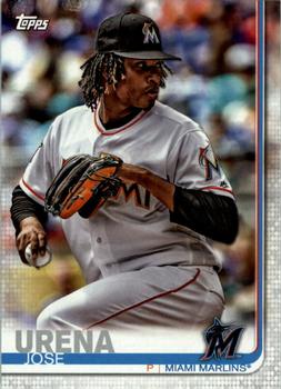 2019 Topps Miami Marlins #MM-9 Jose Urena Front