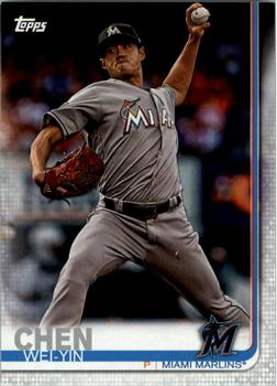 2019 Topps Miami Marlins #MM-12 Wei-Yin Chen Front