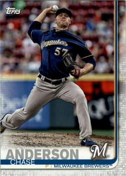 2019 Topps Milwaukee Brewers #MB-5 Chase Anderson Front