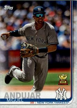 2019 Topps New York Yankees #NY-6 Miguel Andujar Front