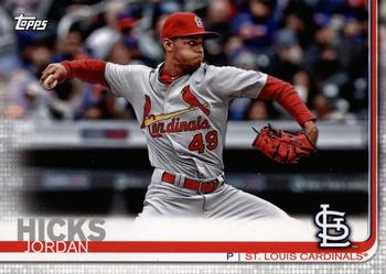 2019 Topps St. Louis Cardinals #SC-14 Jordan Hicks Front