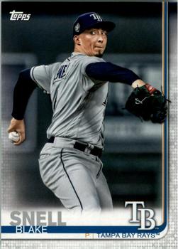 2019 Topps Tampa Bay Rays #TB-1 Blake Snell Front