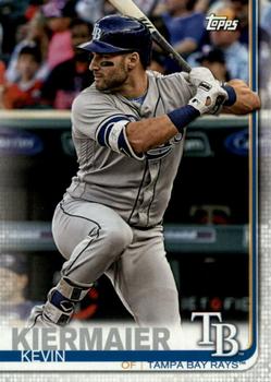 2019 Topps Tampa Bay Rays #TB-2 Kevin Kiermaier Front