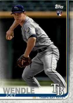 2019 Topps Tampa Bay Rays #TB-4 Joey Wendle Front