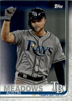 2019 Topps Tampa Bay Rays #TB-8 Austin Meadows Front