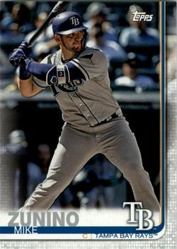 2019 Topps Tampa Bay Rays #TB-9 Mike Zunino Front