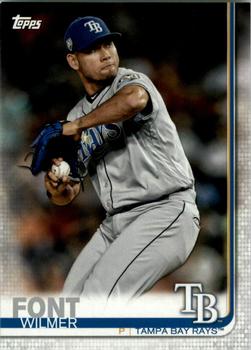 2019 Topps Tampa Bay Rays #TB-12 Wilmer Font Front