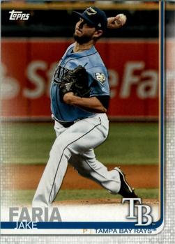 2019 Topps Tampa Bay Rays #TB-15 Jake Faria Front