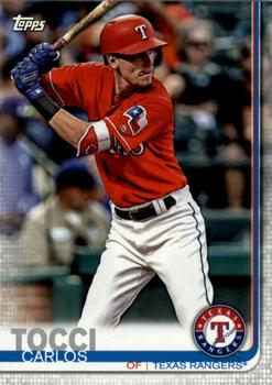 2019 Topps Texas Rangers #TR-16 Carlos Tocci Front