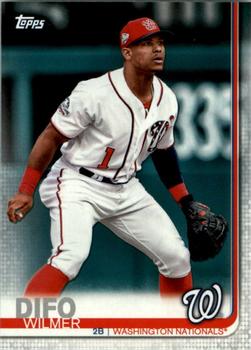 2019 Topps Washington Nationals #WN-7 Wilmer Difo Front