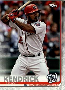 2019 Topps Washington Nationals #WN-16 Howie Kendrick Front