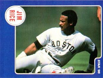 1986 Star Jim Rice - Separated #NNO Jim Rice Front