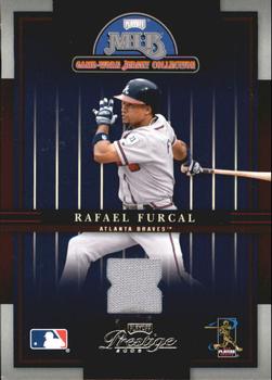 2005 Playoff Prestige - MLB Game-Worn Jersey Collection #18 Rafael Furcal Front