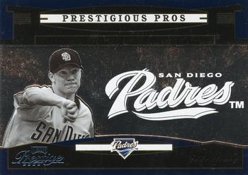 2005 Playoff Prestige - Prestigious Pros Blue #PP-70 Jake Peavy Front