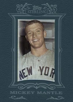 2007 Topps Sterling #12 Mickey Mantle Front