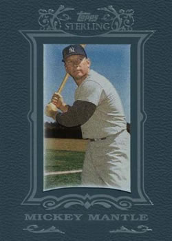 2007 Topps Sterling #14 Mickey Mantle Front