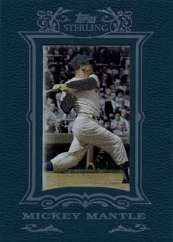 2007 Topps Sterling #17 Mickey Mantle Front