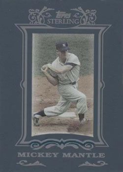 2007 Topps Sterling #18 Mickey Mantle Front