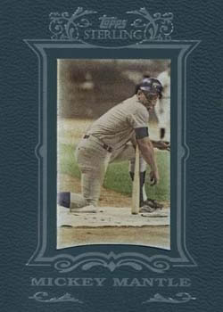 2007 Topps Sterling #1 Mickey Mantle Front
