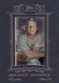 2007 Topps Sterling #21 Mickey Mantle Front