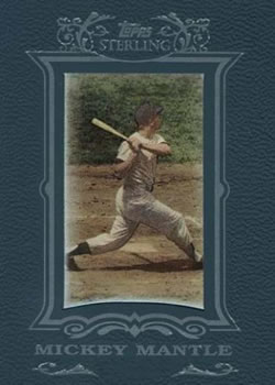 2007 Topps Sterling #8 Mickey Mantle Front