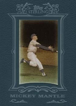 2007 Topps Sterling #9 Mickey Mantle Front