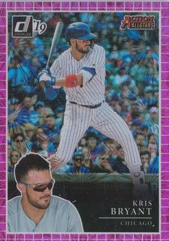 2019 Donruss - Action All-Stars Pink Fireworks #AA7 Kris Bryant Front