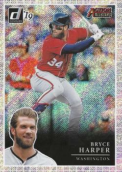 2019 Donruss - Action All-Stars Rapture #AA8 Bryce Harper Front