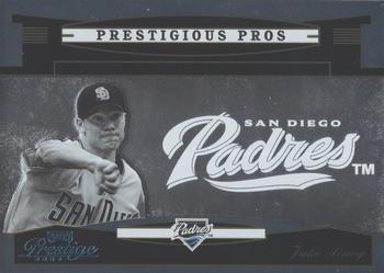 2005 Playoff Prestige - Prestigious Pros Platinum #PP-70 Jake Peavy Front