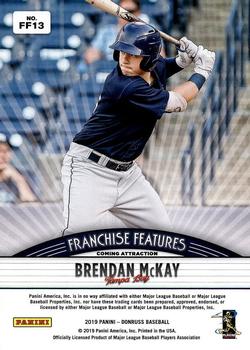 2019 Donruss - Franchise Features #FF13 Anthony Rizzo / Brendan McKay Back