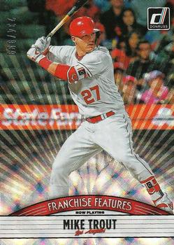 2019 Donruss - Franchise Features #FF15 Mike Trout / Jo Adell Front
