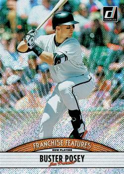 2019 Donruss - Franchise Features Rapture #FF16 Buster Posey / Joey Bart Front