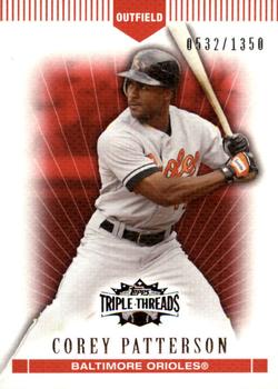2007 Topps Triple Threads #3 Corey Patterson Front