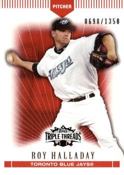 2007 Topps Triple Threads #106 Roy Halladay Front