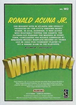 2019 Donruss - Whammy #W2 Ronald Acuna Jr. Back