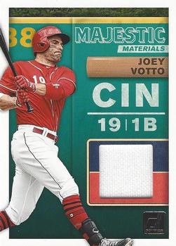 2019 Donruss - Majestic Materials #MM-JV Joey Votto Front