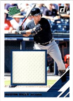 2019 Donruss - Rated Prospect Material Gold #RPM-AR Austin Riley Front